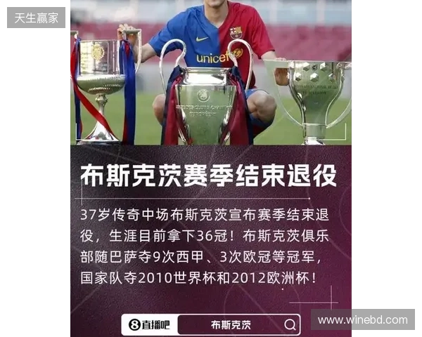 特尔施特根社媒祝贺布斯克茨:以一座冠军结束征程,太棒了 特尔施特根社媒祝贺布斯克茨:以一座冠军结束征程,太棒了